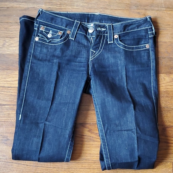 True Religion Dark Denim Jeans - Picture 8 of 9